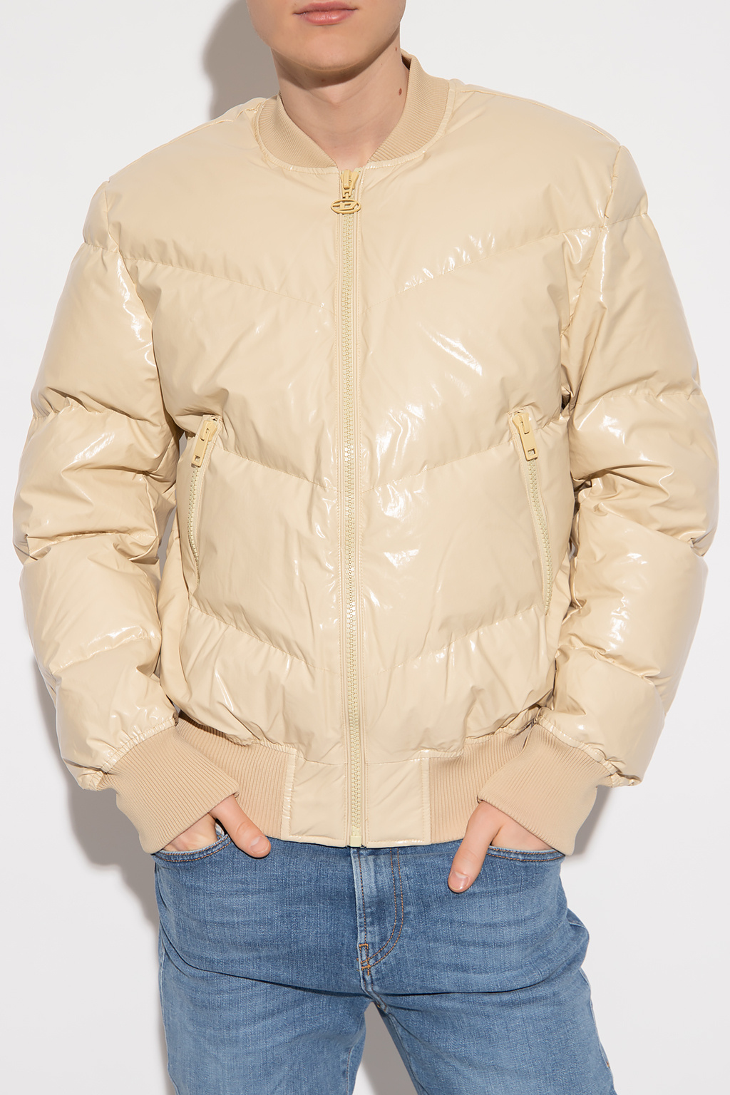 W - Sten' down jacket Diesel - Eyewear Yellow 11 polo-shirts robes